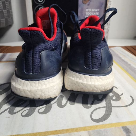 ADIDAS ULTRA BOOST 1.0 SIZE 7 MULTI COLOR TOE NAVY LIKE CHINESE NEW YEAR BB7801 - Picture 4 of 5